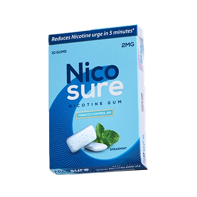 Nicosure Nicotine Spearmint Gum