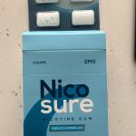 Nicosure Nicotine Gums - 2mg (Spearmint Flavor)