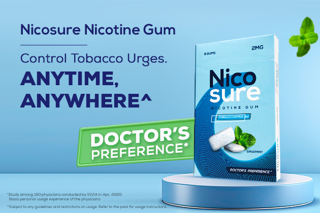nicosure spearmint gum