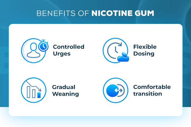 nicotine gum benefits