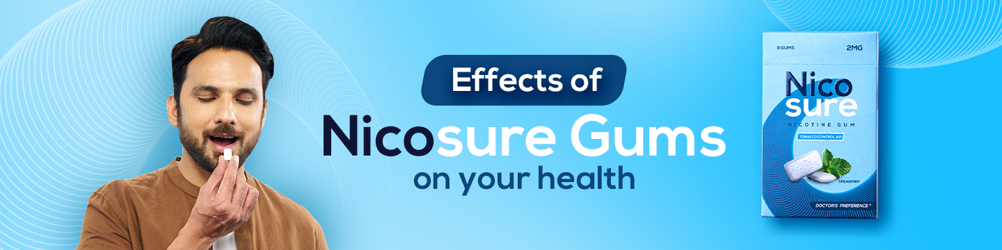 Nicosure Effects of Nicotine Gums on Health