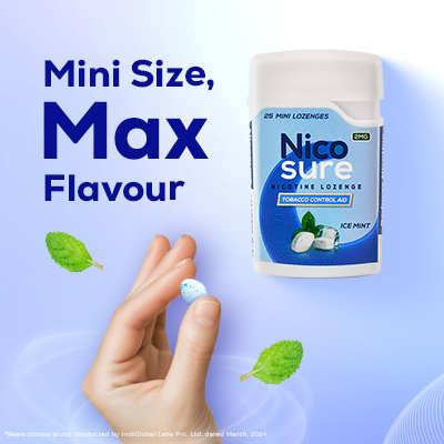 Nicosure Nicotine Ice Mint Lozenges with Max Flavour