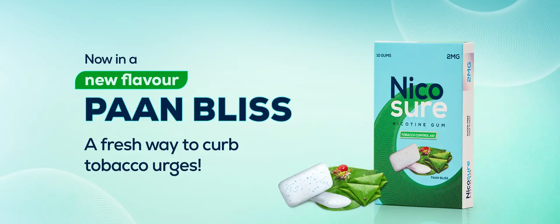 Nicosure Paan Flavored Nicotine Gums