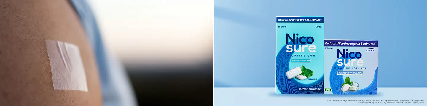 Nicotine Gum vs Nicotine Patch