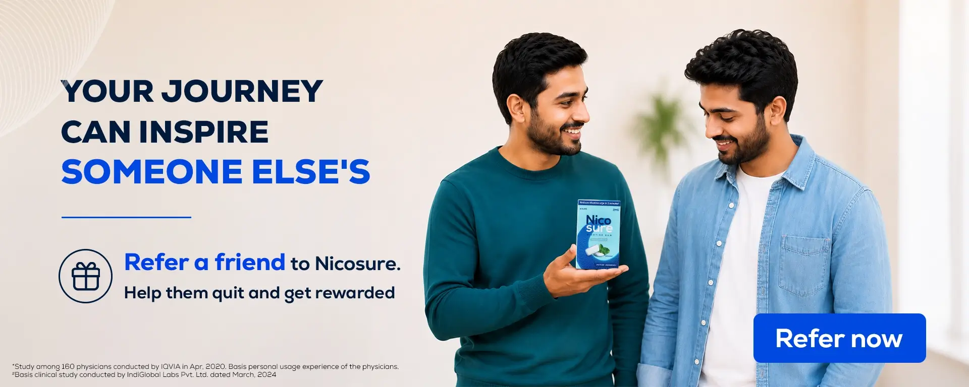 Nicosure Referral Program